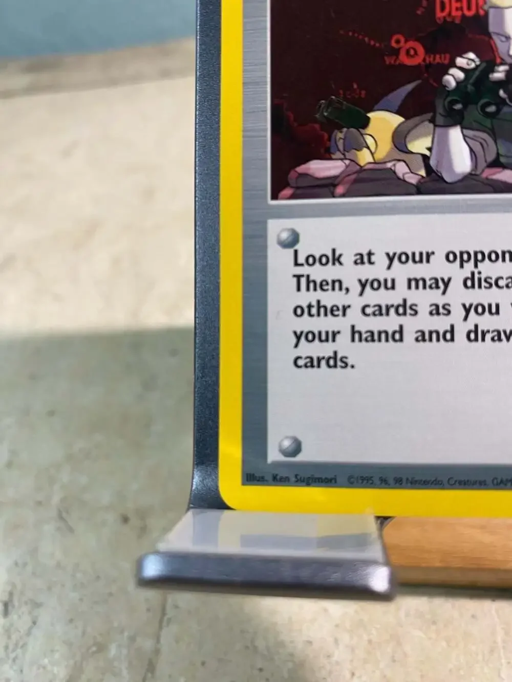 2000 Pokemon Gym Heroes Trainer Card: Secret Mission 118/132
